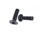 Set Mansoane Moto Enduro Negre, 21/25mm, 120mm - Prindere Sigura, Durabile