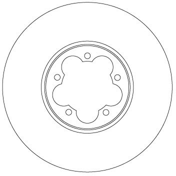 TRW DF6921S Disc frana