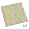 Placi de pardoseala autoadezive 55 buc. maro deschis PVC 5,11m&sup2;