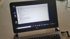 laptop HP probook 430 G1 , i5 4th gen incomplet ,placa de baza functionala