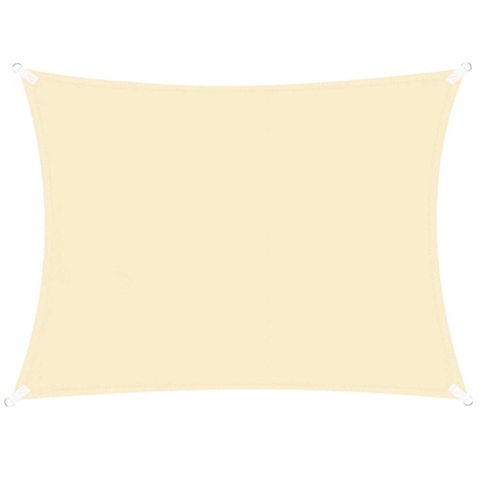 Prelata umbrire 3x2 m pentru terasa sau balcon, impermeabila, protectie UV, crem Household NewTrend