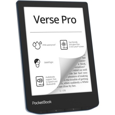 PocketBook Verse Pro albastru azur foto