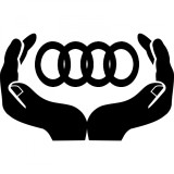 Cumpara ieftin Sticker In My Hands Is AUDI
