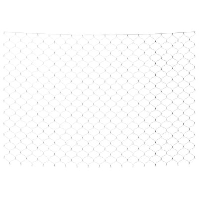 Plasa lumini de Craciun 204 LED-uri, alb rece, 3x2 m, int./ext. foto