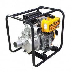 Motopompa Apa Curata Diesel, Pornire Sfoara, ProGarden PD30E, 4 kW, 35 m3/h, H Refulare 19 m