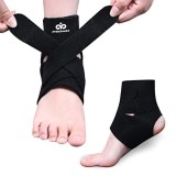 Bandaj pentru glezna INDEEMAX, neopren, negru, marimea L/XL