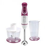 Blender de mana Heinner Charm HB-600BG, multifunctional: tocator, tel si cana de mixat, 600W, 2 viteze + turbo