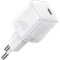 INCARCATOR retea Baseus Cube Pro, Quick Charge 30W, 1 x USB Type-C 5V/3A, alb &quot;CCXF000302&quot; (timbru verde 0.18 lei) - 6932172628659
