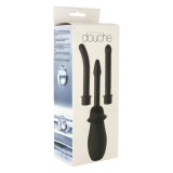Irigator clisma Douche Unisex negru 22 cm