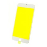 Geam Sticla OCA + Rama iPhone 8 Plus Alb, Componenta Display