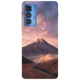 Husa compatibila cu Motorola Edge 20 Lite model Mountain Top, Silicon, TPU, Viceversa, Transparent, Carcasa