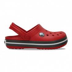 Saboți Crocs Crocband Kid's New Clog Roșu - Pepper/Graphite