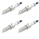 Set 4 bujii scanteie Bosch pentru Citroen C1, C3, C4, C-Elysee, Opel Corsa F, Crossland X, Peugeot 108, 2008,