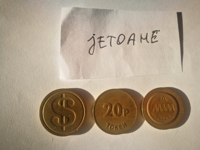 3 jetoane vechi / Token Token 20p