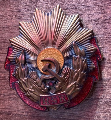 QW15 18 - comunism RSR - Ordinul muncii clasa a III-a foto