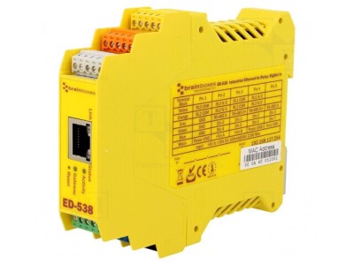 Poartă Ethernet 1 Port 5-30VDC DIN IP20 ED-538 foto