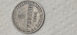 6 pfennige 1846 B argint