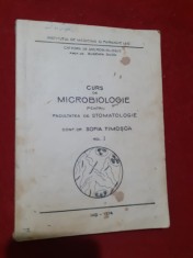 Curs de microbiologie generala pentru Facultatea de Stomatologie - Sofia Timosca, 5a
