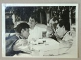 SCENA DIN FILMUL &#039; CALDURA &#039; : SEBASTIAN PAPAIANI , VLADIMIR GAITAN , GEORGE MIHAITA , FOTOGRAFIE DE PRESA , 1969