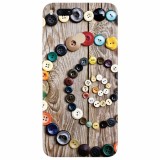 Husa silicon pentru Xiaomi Mi A1, Colorful Buttons Spiral Wood Deck