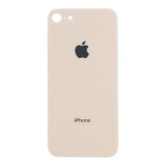 Capac Baterie Spate iPhone 8 Cu Adeziv Sticker Auriu foto