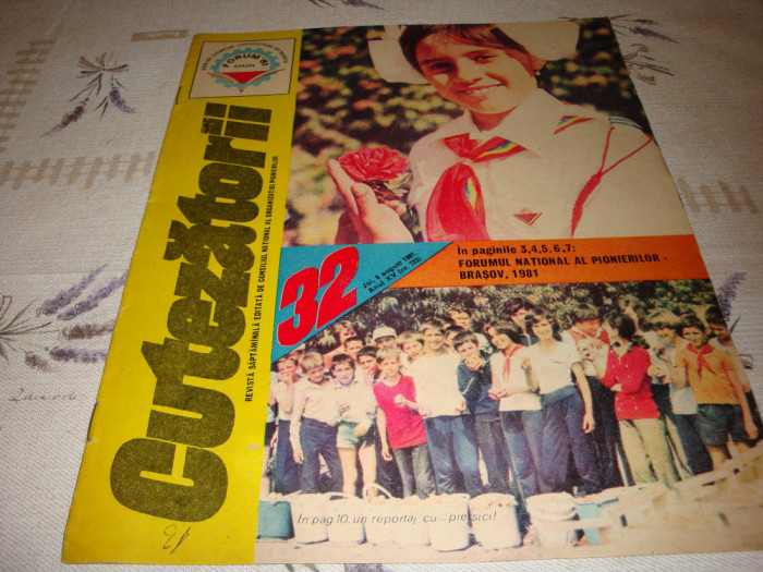 Revista Cutezatorii - nr 32 din 1981