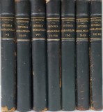 Istoria romanilor din Dacia Traiana de A. D. Xenopol, Editia III revazuta de autor, 1925 - 1930, XIV volume, Editura Cartea Romaneasca