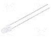 Dioda LED, 3mm, ro&amp;#351;ie, 240...680mcd, 20mA, 2,05...2,4V, LITEON - LTL1CHKEKNN