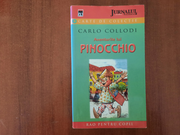 Aventurile lui Pinocchio de Carlo Collodi
