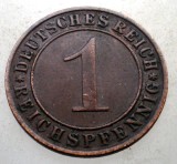 B.264 GERMANIA WEIMAR 1 REICHSPFENNIG 1935 D