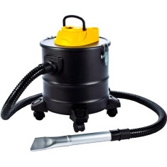 Aspirator Cenusa si Praf cu Functie de Suflare si Aspirare pentru Sobe, Seminee, Gratare, Focare, Putere 1800W, Rezervor Metal 18L foto