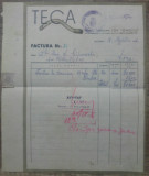 Factura TECA, Technice-Cauciucarie Ion Tomescu/ Bucuresti, 1946