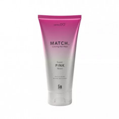 Masca pentru par coloranta tratament cu Keraguard Match Super Pink Neon, 200ml, Sensido