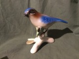 Decor / Vintage / Colectie - Bibelou pasare din portelan realizat in perioada comunista anii 70 !