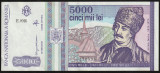 Romania, 5000 lei 1993_XF plus-aUNC_ E.0016 - 270596
