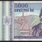Romania, 5000 lei 1993_XF plus-aUNC_ E.0016 - 270596