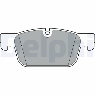 DELPHI LP3300 set placute frana,frana disc foto