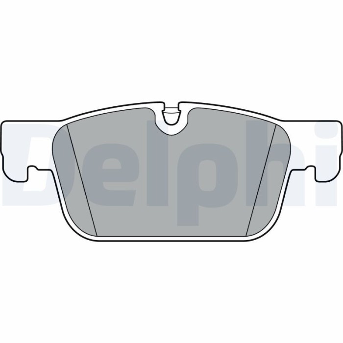 DELPHI LP3300 set placute frana,frana disc