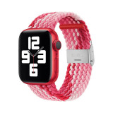 Cumpara ieftin Curea Apple Watch Braided Loop Strawberry Red 45 44 42mm, RYB