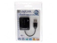 Hub USB 4 Porturi USB 2.0 Negru 480Mbps