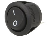 Comutator Rocker SPST ON-OFF 10A 28V negru pe panou Switch Components