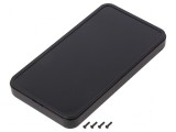 Carcasă universală neagră CS ABS IP40 63mm x 115mm x 12mm