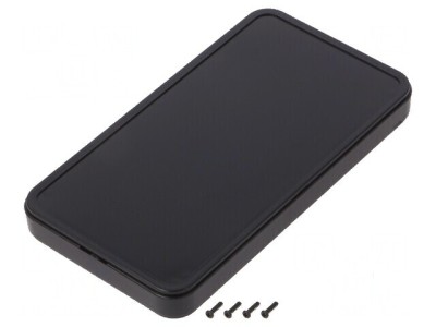 Carcasă universală neagră CS ABS IP40 63mm x 115mm x 12mm foto