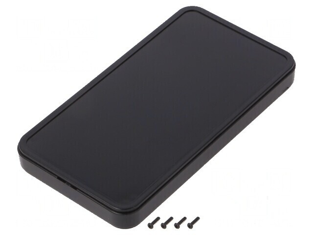 Carcasă universală neagră CS ABS IP40 63mm x 115mm x 12mm