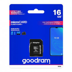 MICRO SD CARD 16GB CLASS 10 GOODRAM EuroGoods Quality foto