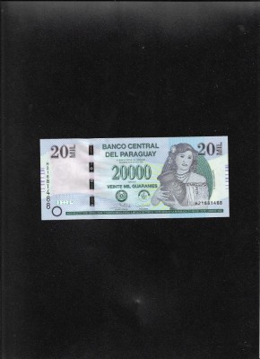 Paraguay 20000 20.000 guaranies 2017 seria21881488 aunc foto