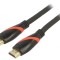 Cablu HDMI 1.4 3m Negru PVC