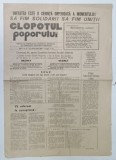 CLOPOTUL POPORULUI , ORGAN AL CONSILIULUI JUDETEAN BOTOSANI AL F.S.N. , AN I , NR. 3 , 28 DECEMBRIE , 1989