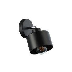 Aplica LED E27 Elza, 35W, factor protectie IP20, unghi reglabil, negru