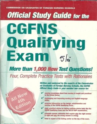 Official Study Guide for the CGFNS Qualifying Examn foto